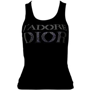 Vintage Dior Top w/ Swarovski crystals! Exclusive.